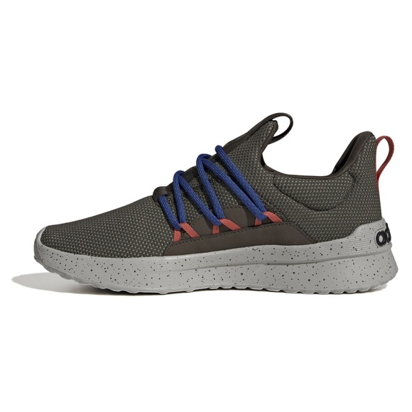 Adidas Lite Racer Adapt 5.0 Olive/Gray Cement Men's Slip-On Casual Fashion SHOES - Picture 2 of 5